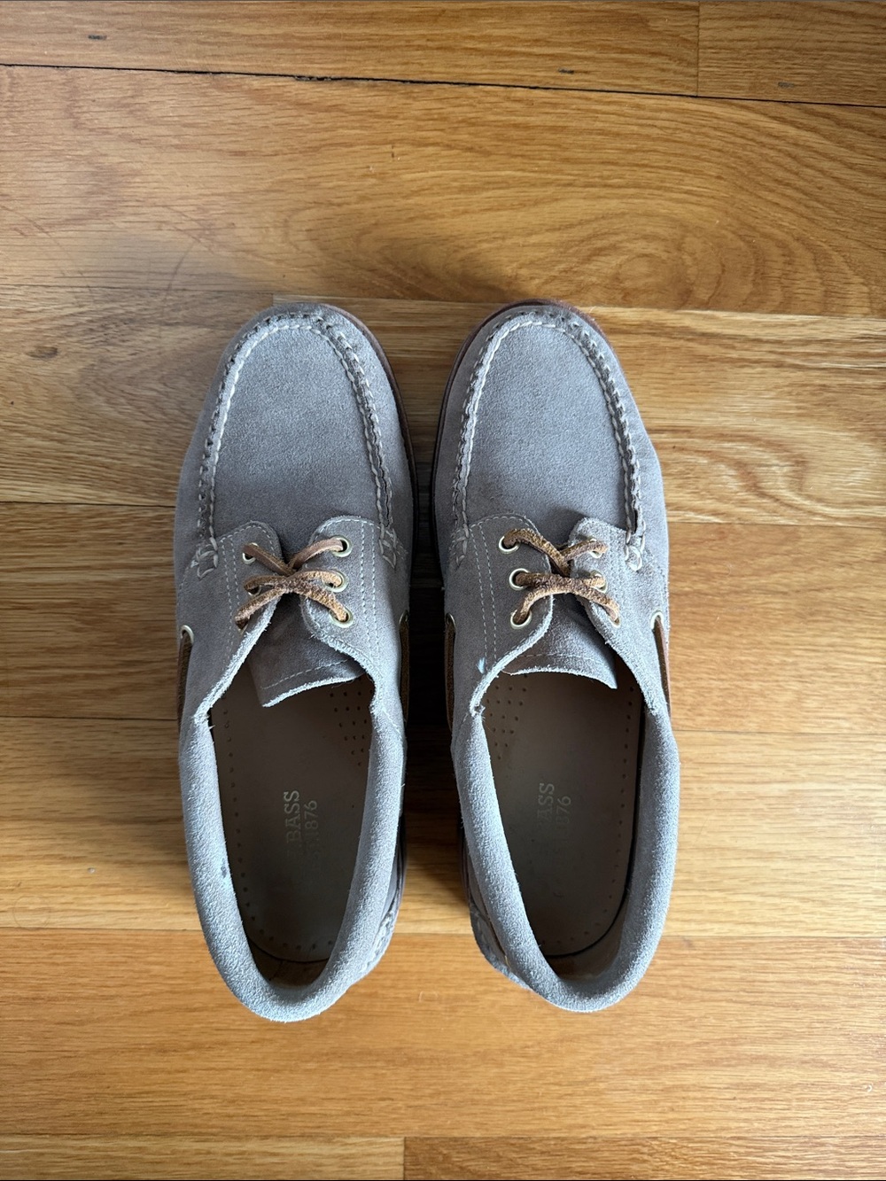 G.H.BASS Ranger Camp Moc in Taupe - Size 9